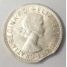 AUSTRALIA 1961 .ONE 1  SHILLING . ERROR . CLIPPED BITTEN EDGE